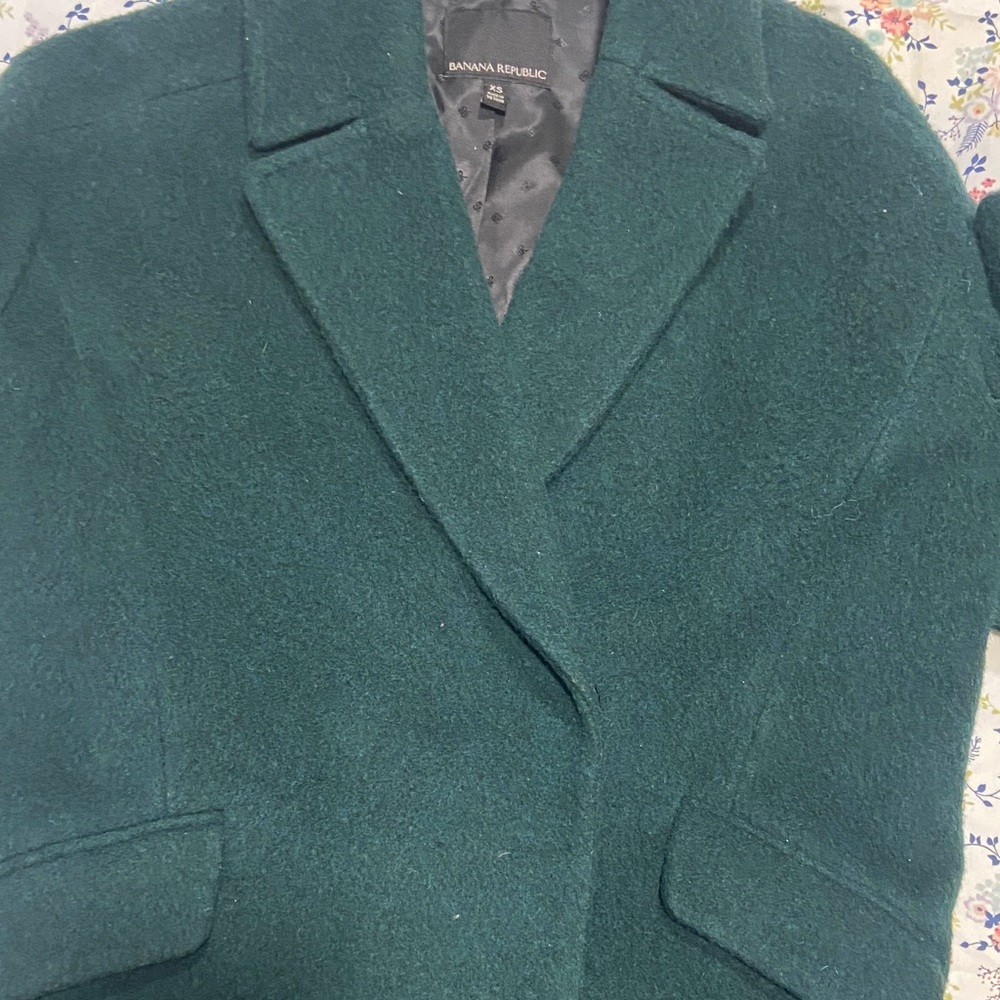 Banana Republic Women's Teal Blazer - Picture 2 of 5